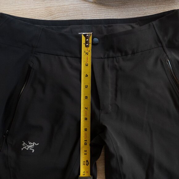 Arc'teryx Ravenna Gore-Tex Waterproof Ski/Snowboard Pants – Black – US 10 Tall - Picture 3 of 16